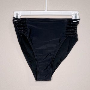 High waisted bikini bottom